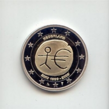 2 Euro EMU 2009 Proof - herdenkingsmunt